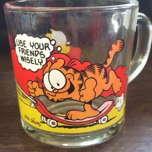 McDonalds Garfield glass